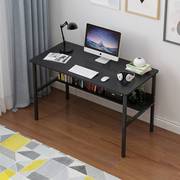电脑桌台式桌子简约经济型，卧室学生家用租房办公写字简易书桌书架