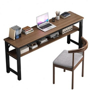 电脑桌台式家用长条窄桌子小户型卧室学生写字桌简易办公桌椅组合
