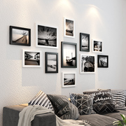 客厅照片墙装饰相框组合挂墙贴洗照片相片墙免打孔个性创意背景板