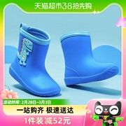 巴拉巴拉童鞋女童靴子夏季小童防滑中大童卡通元素高帮雨靴潮