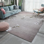 轻奢地毯美式欧式客厅茶几地毯后现代简约沙发卧室地毯地