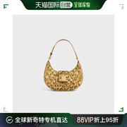 欧洲直邮CELINE/赛琳 中号 AVA TRIOMPHE 豹纹 Triomphe 帆布手袋