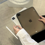 糖果色透明ipad保护套2021适用苹果平板电脑9.7英寸mini6/5纯色air4/3软pro11硅胶2018轻薄2019外壳2017