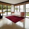 红与黑艺术地毯客厅卧室美式高级地毯免洗可擦高密度细绒别墅地毯