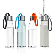丹麦evasolo创意便携冷水瓶，凉水壶随行杯食品级塑料500ml进口