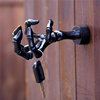 创意鬼手壁挂钩入户门钥匙收纳钩家居墙壁装饰骷髅手置物架万圣节