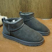 冬季真皮羊毛一体雪地靴 短筒靴 防滑女靴 棉靴子 套筒靴31-4