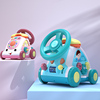 baoli儿童副驾驶方向盘玩具，仿真车载模拟开车早教宝宝1岁男孩汽车