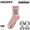 snoopy史努比中筒袜子可爱甜美粉色学生成人棉保暖吸汗春夏秋冬季