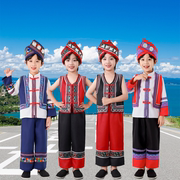 民族服装男童夏季少数民族异域风情服装儿童56个民族服装幼儿