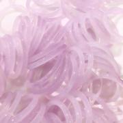 香芋紫色玉髓手镯冰种粉紫玛瑙镯子细圆条芋泥啵啵水晶镯女士礼物