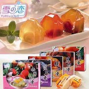 中国台湾雪之恋果冻，500g水蜜桃冻果肉布丁，零食芒果荔枝蓝莓