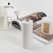 oakliving手摇咖啡研磨器手磨咖啡机咖啡磨豆机家用小型便携手动