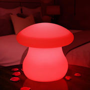夕彩情调蘑菇小夜灯北欧风充电台灯简约温馨氛围装饰客厅卧室床头