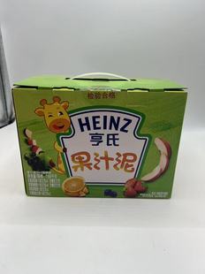 亨氏果泥heinz乐维滋婴幼儿水果泥 果汁泥宝宝辅食120g