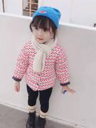 公主宝宝棉衣外套女童，冬装洋气年，棉袄韩版女冬季棉服小童