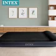 INTEX充气床垫家用临时客床午休床USB自动泵户外折叠便携单双人床