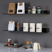 咖啡厅装饰品咖啡豆样板间厨房简约储物罐瓶道具系列层架组合摆件