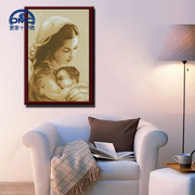 dmc十字绣专卖大幅客厅卧室大画人物，系列母子图精准印花