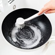 日本aisen洗锅刷子尼龙，软毛长柄清洁刷除油刷洗碗刷洗不粘锅神器