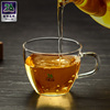 台湾76茶杯玻璃小杯耐热玻璃大茶杯带把防烫小品杯功夫茶具品茗杯