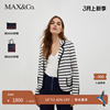 MAX&Co.2023春夏 条纹针织西装外套7911043003001maxco