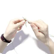 升级宝宝毛线编织工具棒针儿童，毛衣针不锈钢环形，针钢丝循环针