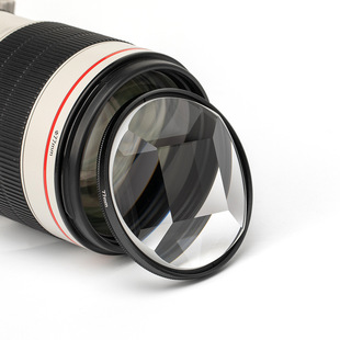 摄影摄像特效滤镜分形滤镜四棱镜，单反相机镜头配件525558-82mm