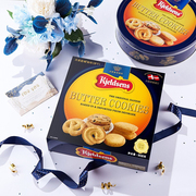 蓝罐丹麦曲奇饼干908g原产进口礼50g盒装送礼黄油，饼干零食年货