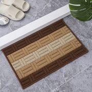 地毯地垫防滑客厅卫生间浴室吸水厨房卫浴天津垫子丙纶条纹脚垫