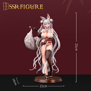 尾款开天工作室SSRFIGURE异人馆1/7苏玖披肩朝凪手办