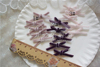 E35-尾-细绒带打的小可爱蝴蝶结约0.4浅色粉酱紫豆沙紫配件