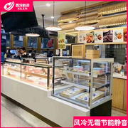 西冷蛋糕柜展示柜冷藏甜品柜弧形直角水果饮料保鲜柜台式风冷