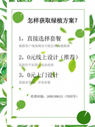 绿植租摆北京园艺公司办公室租大型花卉植物盆栽室内观赏绿植租赁
