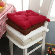 欧式棉布梯形家用坐垫靠垫一体办公室加厚软垫学生椅垫靠背座垫