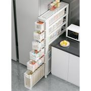 抽屉式厨房多功能窄缝置物柜家用冰箱缝隙收纳架超窄夹缝柜储物柜