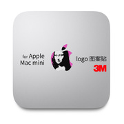 适用于苹果Mac mini studio笔记本Macbook Prologo贴纸m2贴膜