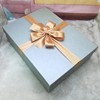 高档银色超大号盒，长方形生日礼物盒婚纱，连衣裙西服包装盒定制