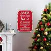 圣诞节装饰品欧式红色复古壁饰欢迎牌圣诞树壁炉装饰挂牌门牌