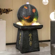 新中式风水球流水喷泉摆件，循环水客厅办公室生财s装饰创意开业礼