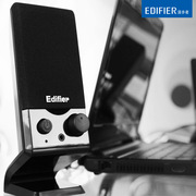 edifierr10u台式机电脑迷你小音箱usb笔记本音响重低音炮