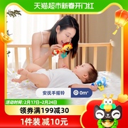 jollybaby宝宝安抚手摇铃，新生婴儿响铃玩具益智抓握训练0-6月1岁