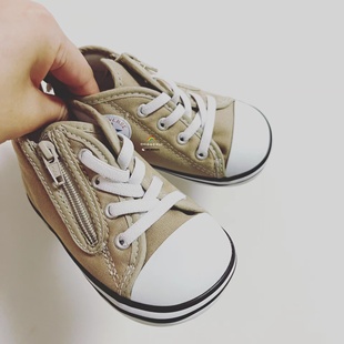 日本CONVERSE匡威幼童宝宝鞋日版帆布男女童软底婴儿鞋学步鞋