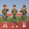 儿童军训迷彩服套装夏令营特种兵表演出服小学生短袖幼儿园园校服