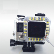 GoPro Hero 3+4相机补光灯保护壳镜圈补光灯源LDE灯珠框GP314