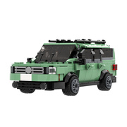 高砖零件大-众SUV越野旅行车汽车模型MOC-139698拼装积木玩具