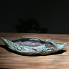 盆景花盆造景陶瓷中国风紫砂盆栽个性桌面创意绿植文竹大号多肉盆