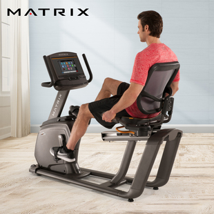 美国乔山靠背式健身车，matrixr30高端家用磁控卧式室内静音