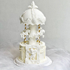 diy木马天使相框宝石欧式浮雕，蛋糕造型硅胶模具