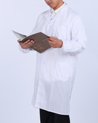 白大褂实验服医学生长袖夏季男女式工作服，医生护士化学实验室用耗